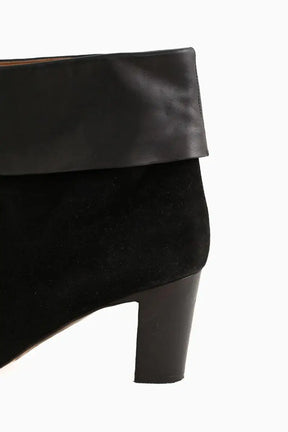 Boots Michel Vivien Noir en Daim