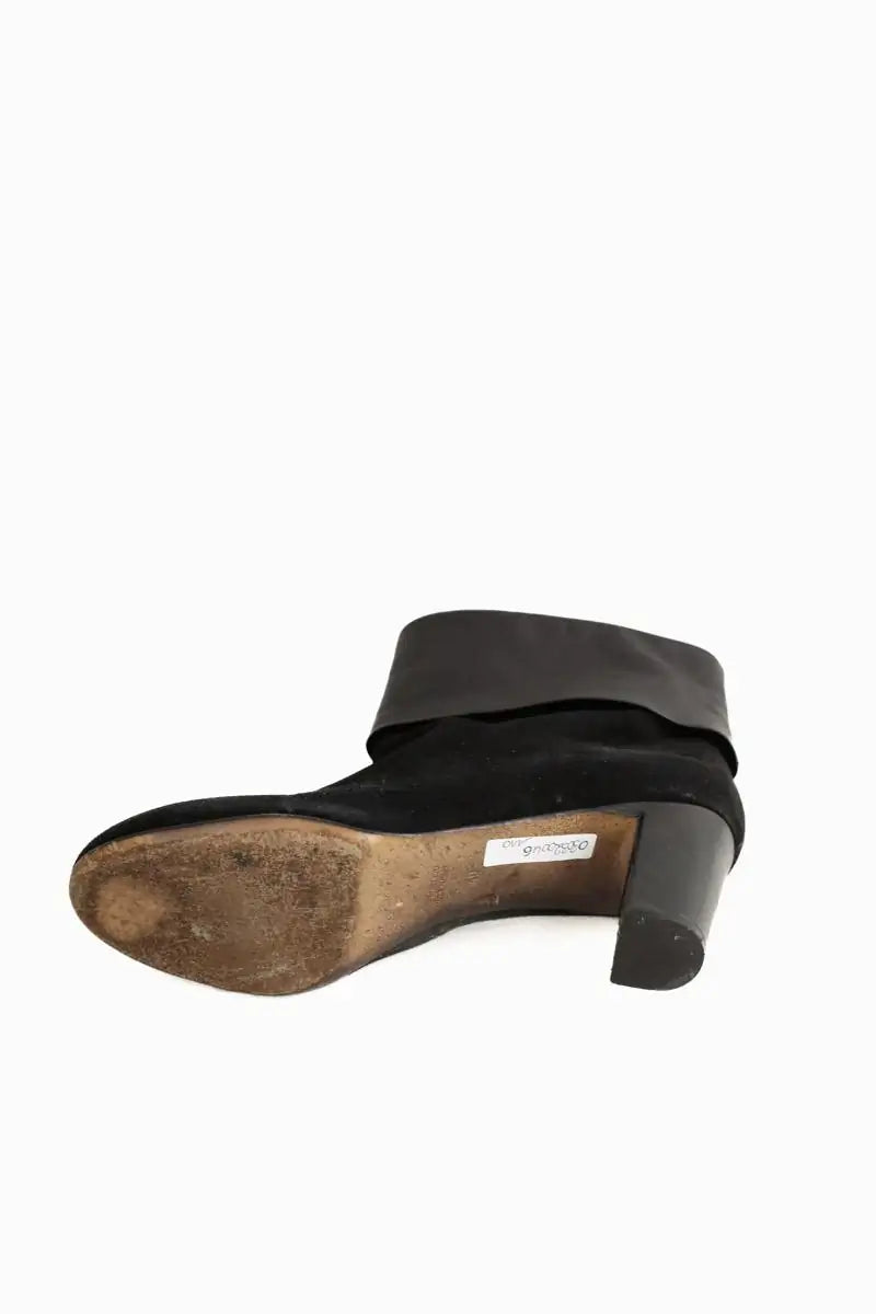 Boots Michel Vivien Noir en Daim