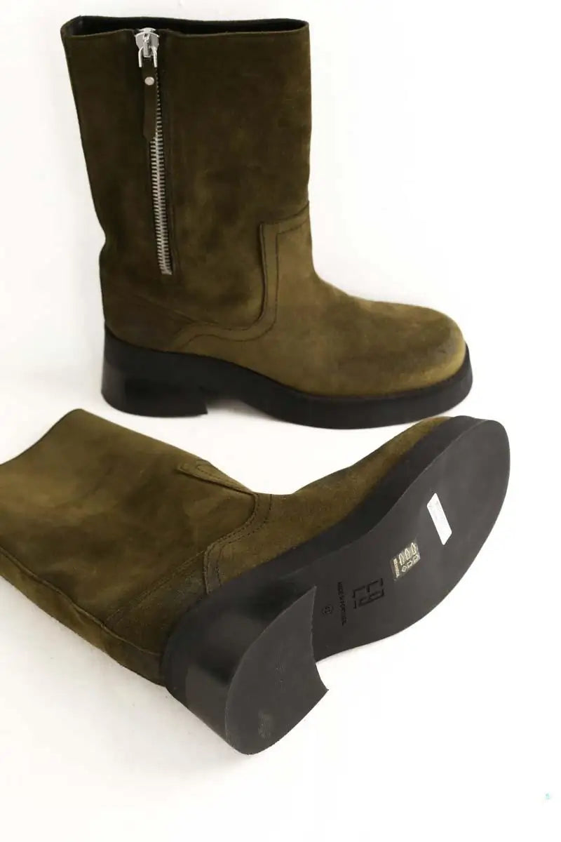 Boots Miista Gunda Kaki en Daim