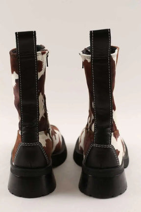 Boots Miista Marron en Tissu