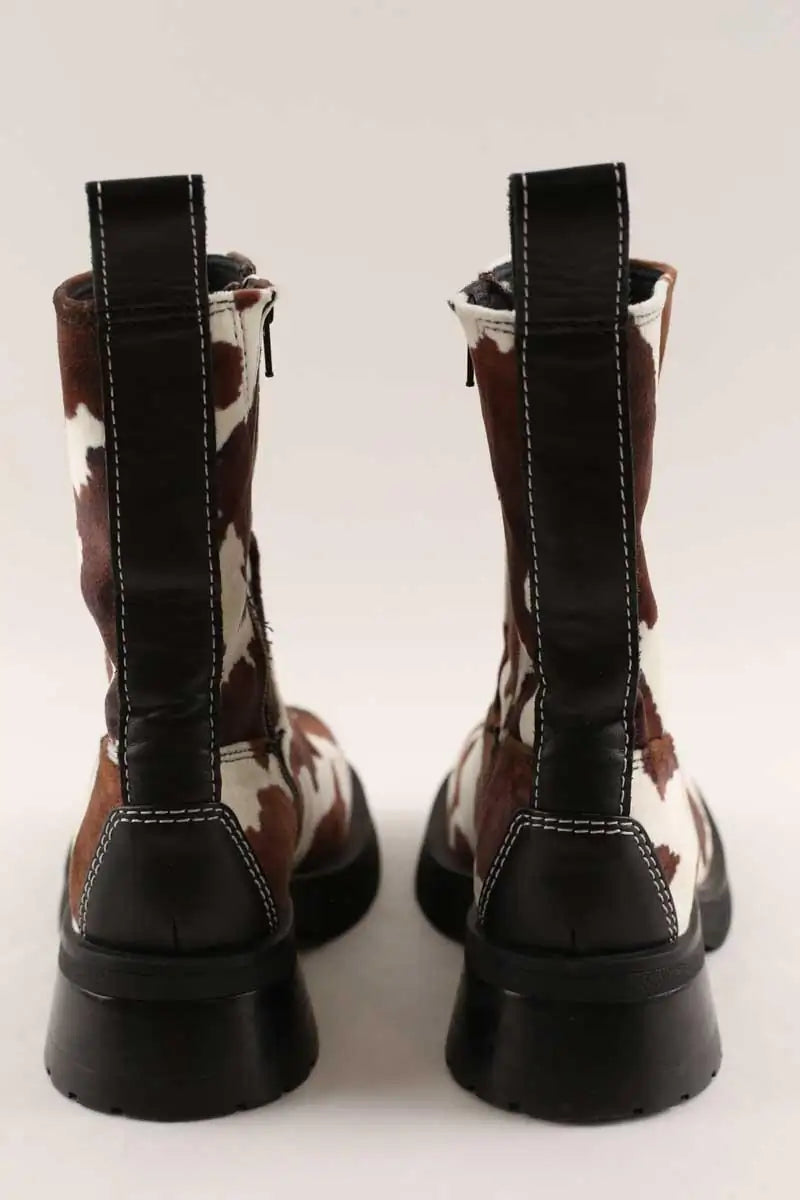 Boots Miista Marron en Tissu