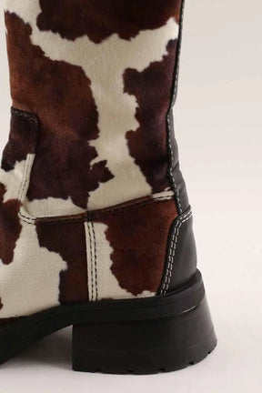 Boots Miista Marron en Tissu