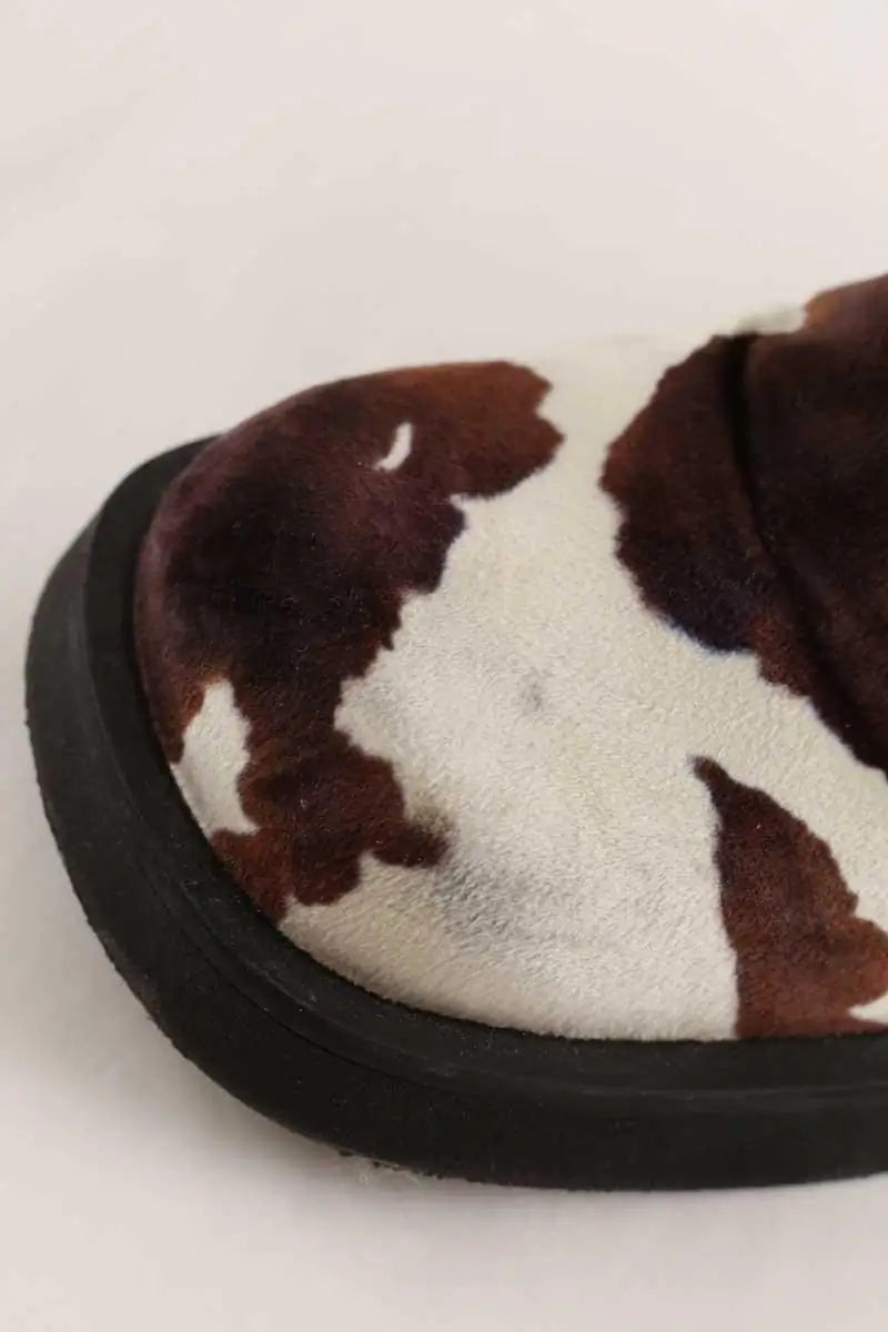 Boots Miista Marron en Tissu