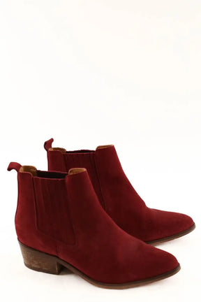 Boots Modetrotter Bordeaux en Daim