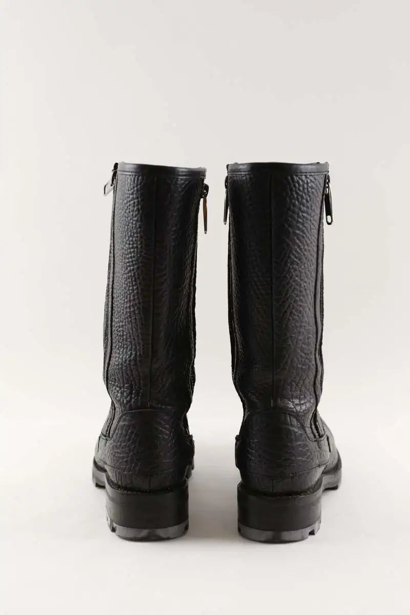 Boots motardes Jil Sander Noir en Cuir