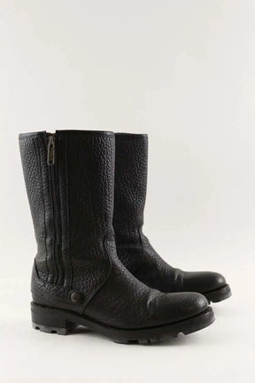 Boots motardes Jil Sander Noir en Cuir