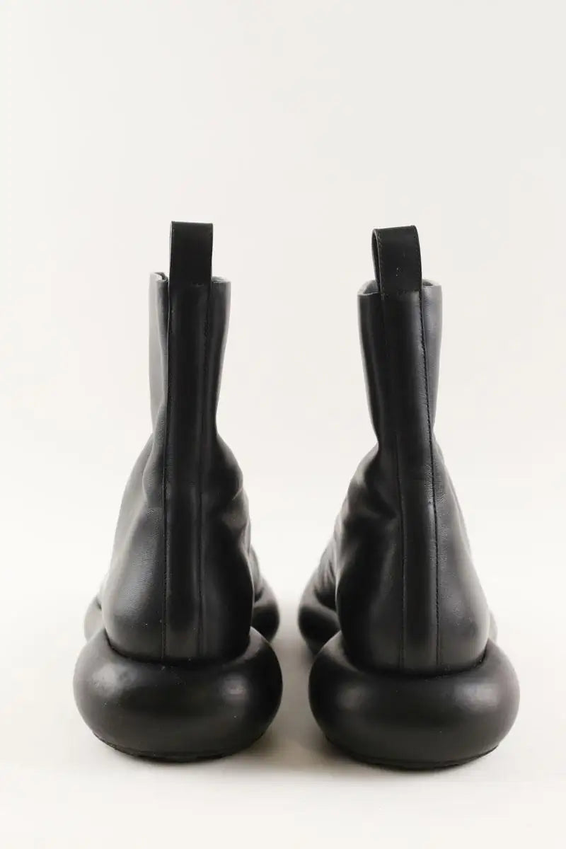 Boots motardes Jil Sander Noir en Cuir