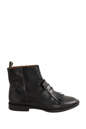 Boots motardes Robert Clergerie Noir en Cuir, taille 39 - Seconde Main