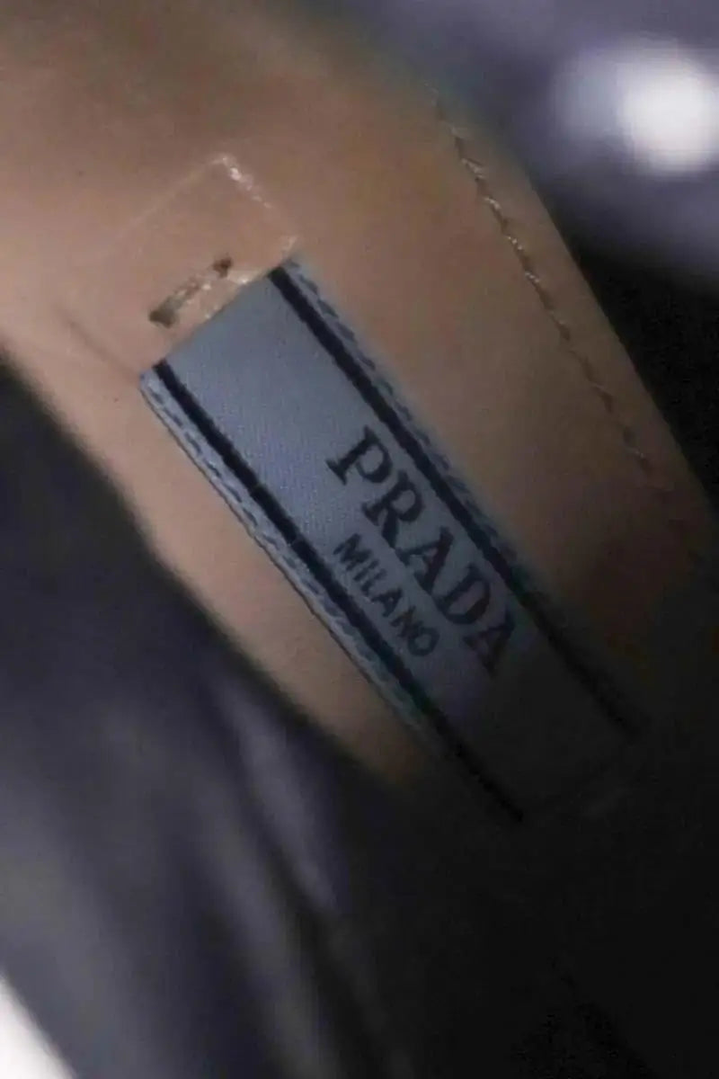 Boots Prada Marine en Daim