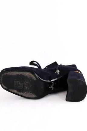 Boots Prada Marine en Daim