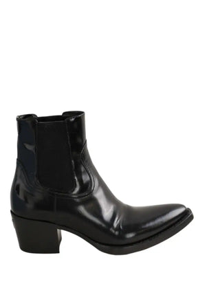 Boots Prada Noir en Cuir, taille 38 - Seconde Main