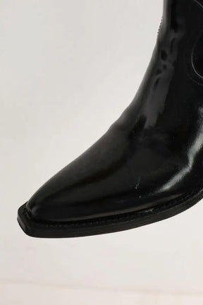 Boots Prada Noir en Cuir