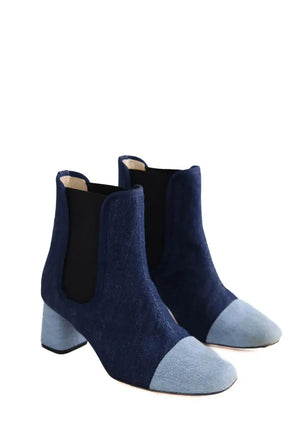Boots Repetto Bleu en Tissu