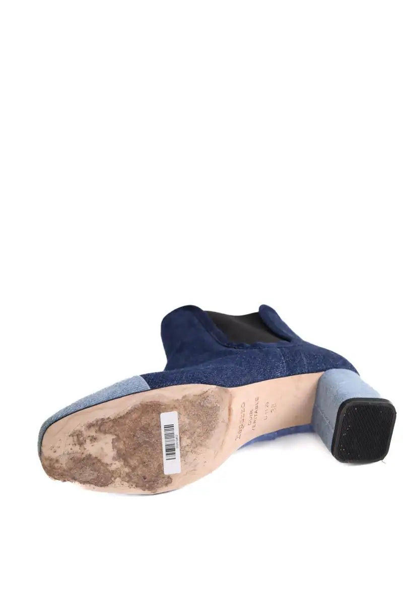 Boots Repetto Bleu en Tissu