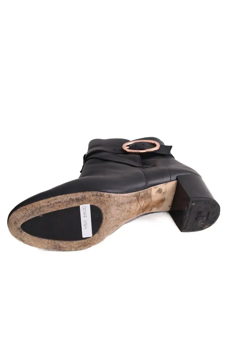 Boots Repetto Noir en Cuir