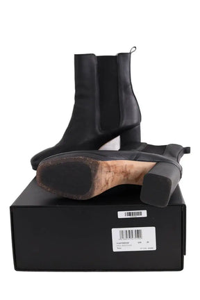 Boots Repetto Noir en Cuir