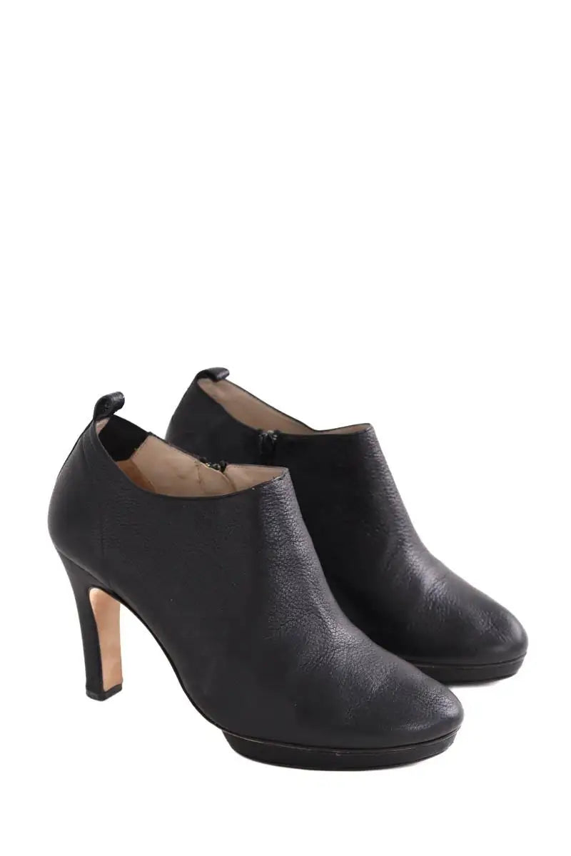 Boots Repetto Noir en Cuir