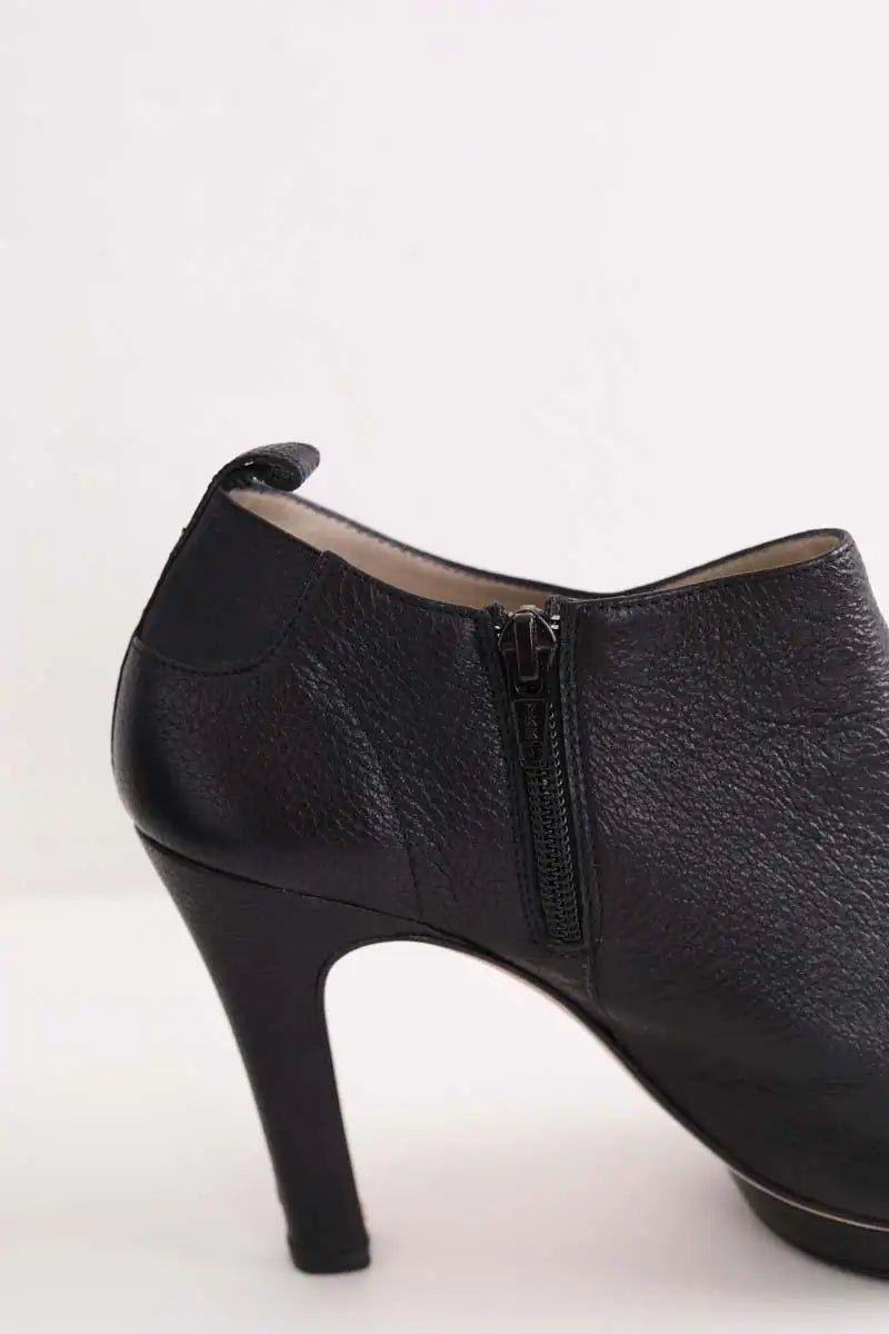 Boots Repetto Noir en Cuir
