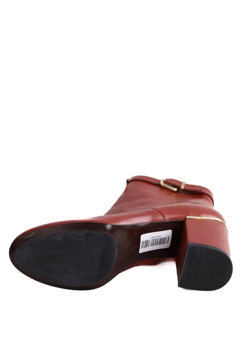 Boots Robert Clergerie Marron en Cuir