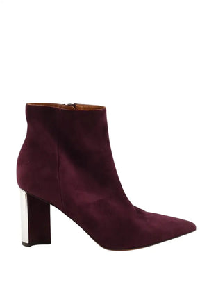 Boots Robert Clergerie Violet en Daim, taille 38 - Seconde Main