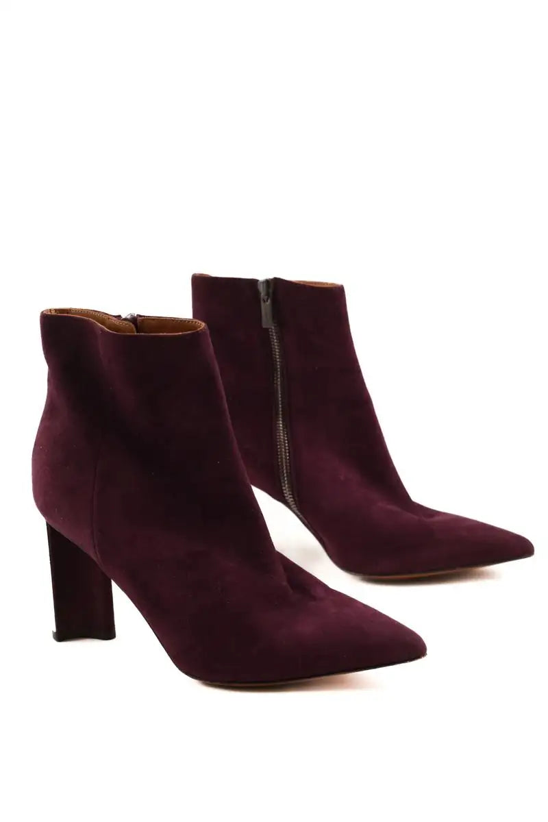 Boots Robert Clergerie Violet en Daim
