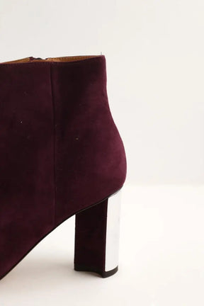 Boots Robert Clergerie Violet en Daim