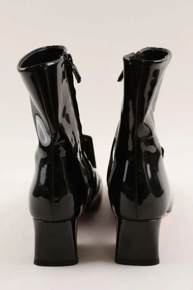 Boots Roger Vivier Noir en Cuir verni