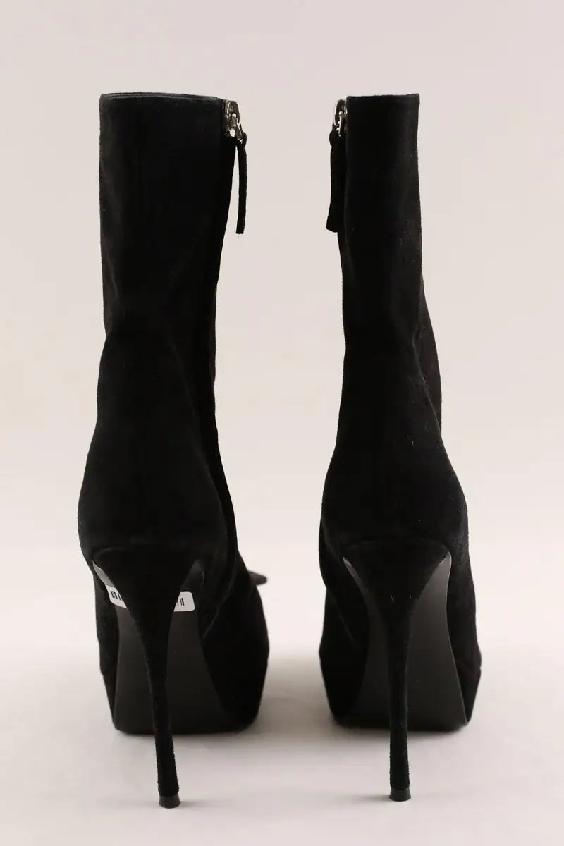 Boots Roger Vivier Noir en Daim