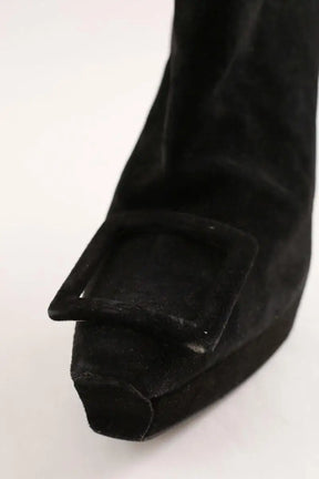 Boots Roger Vivier Noir en Daim