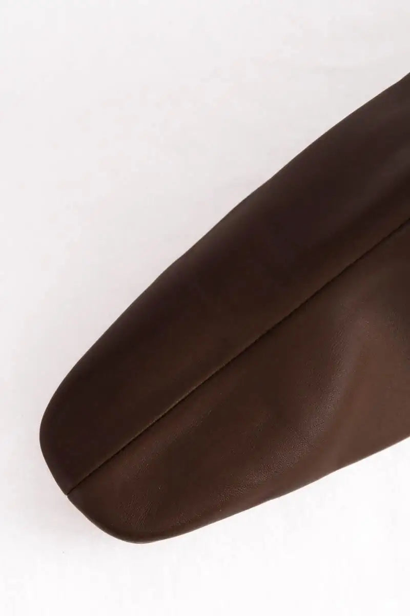 Boots Rouje Marron en Cuir