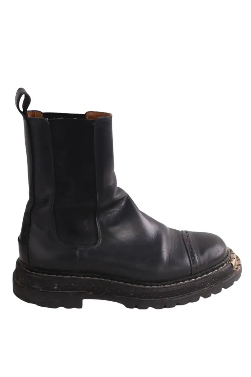Boots Sandro Noir en Cuir, taille 39 - Seconde Main