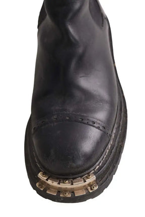 Boots Sandro Noir en Cuir