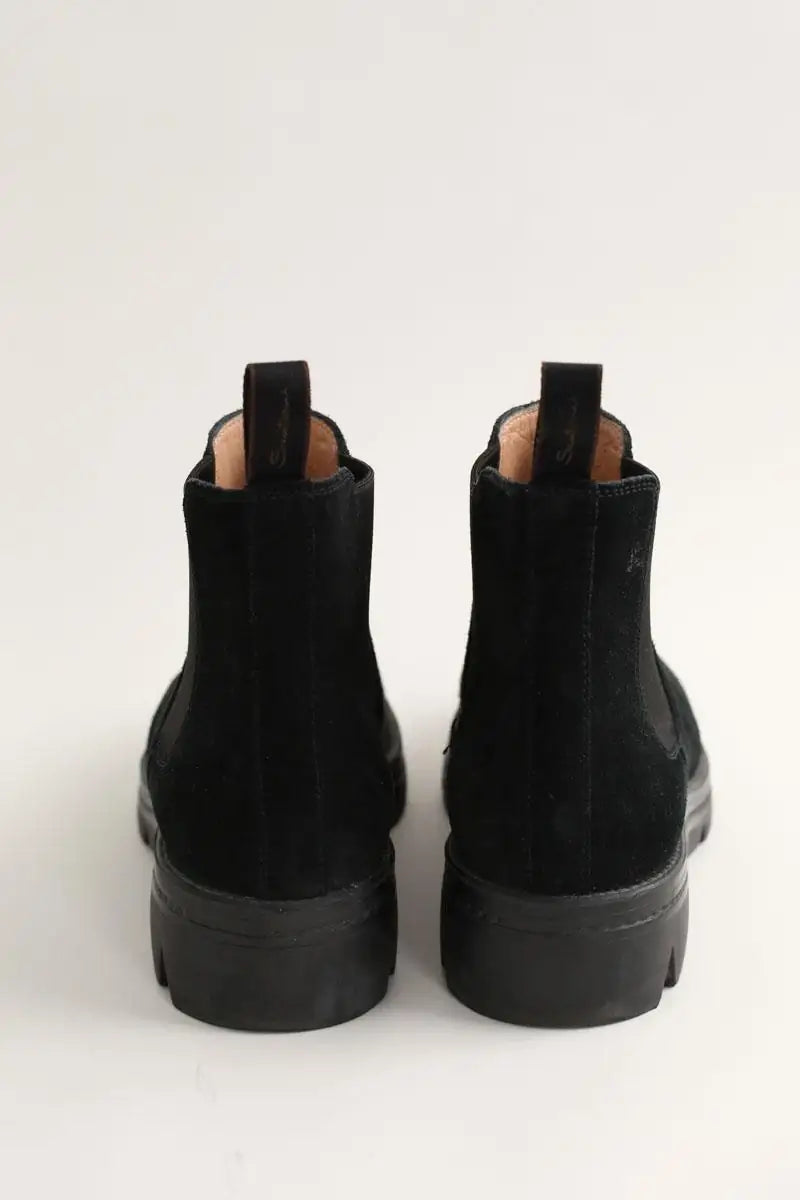 Boots Santoni Noir en Cuir