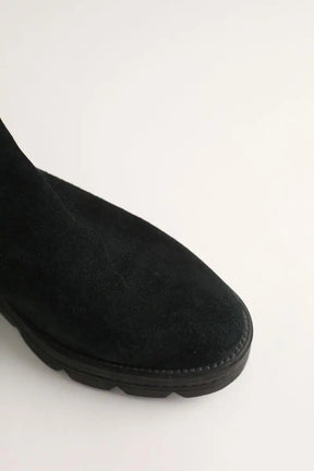 Boots Santoni Noir en Cuir