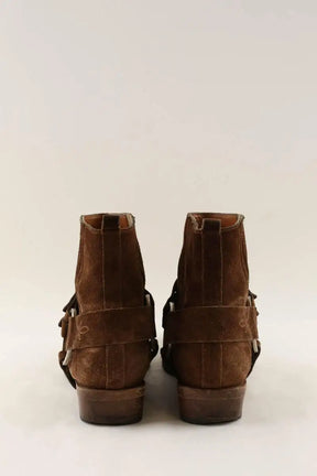 Boots Sartore Marron en Daim