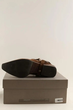 Boots Sartore Marron en Daim