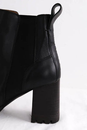 Boots See By Chloé Noir en Cuir