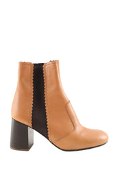 Boots See By Chloé Rose en Cuir, taille 36 - Seconde Main