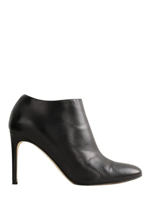 Boots Sergio Rossi Noir en Cuir, taille 35 - Seconde Main