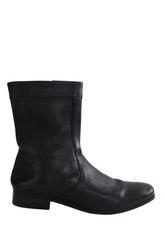 Boots Soeur Noir en Cuir, taille 41 - Seconde Main