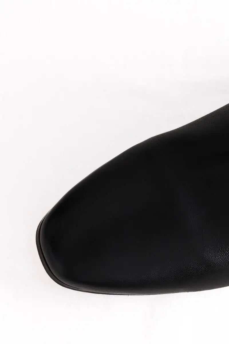 Boots Soeur Noir en Cuir