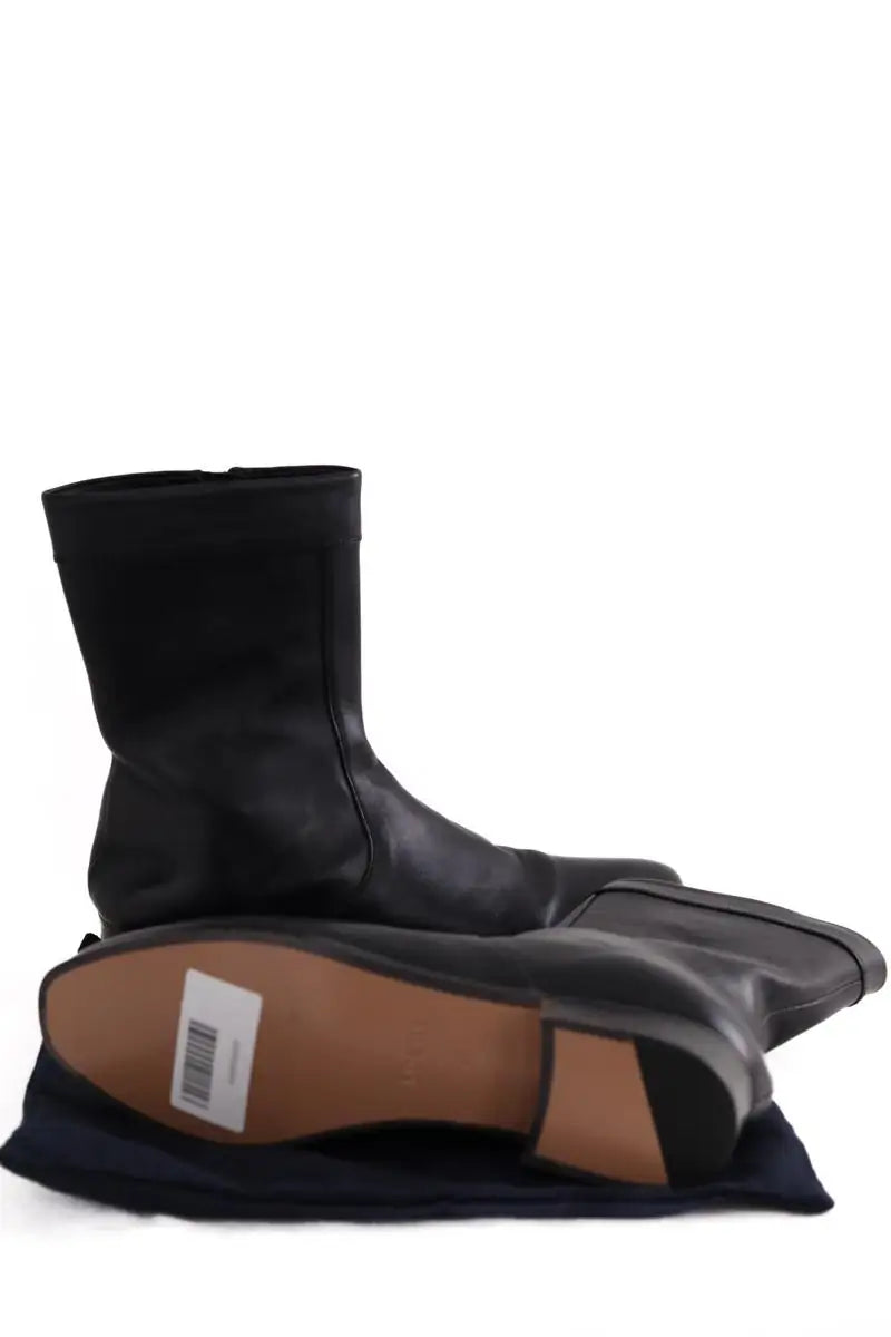 Boots Soeur Noir en Cuir