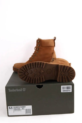 Boots Timberland Camel en Cuir