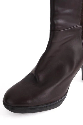 Boots Tod's Marron en Cuir