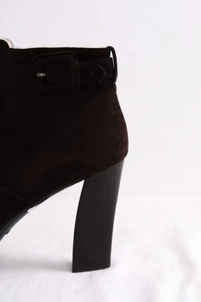 Boots Tod's Marron en Daim