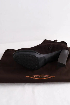 Boots Tod's Marron en Daim
