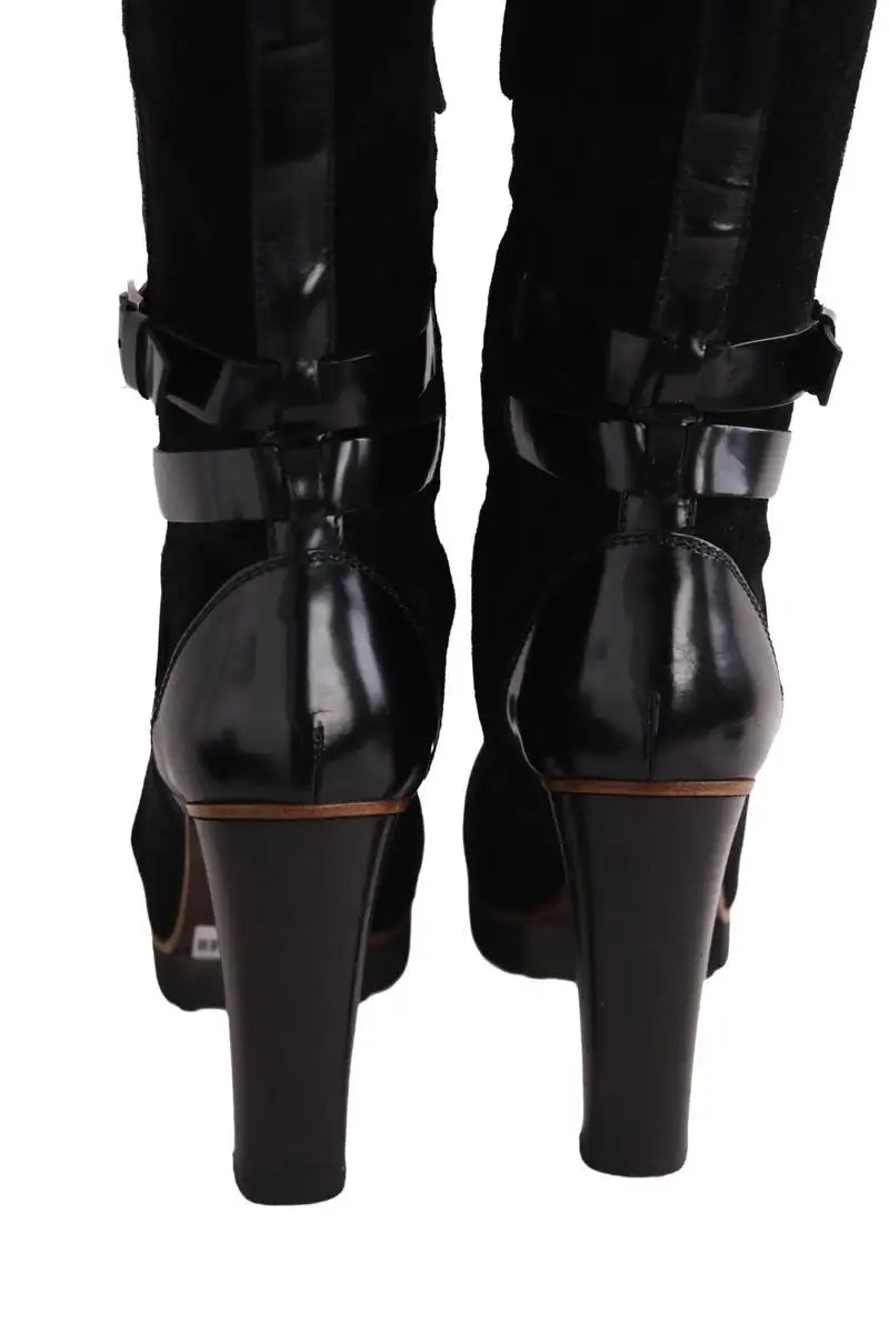 Boots Tod's Noir en Daim