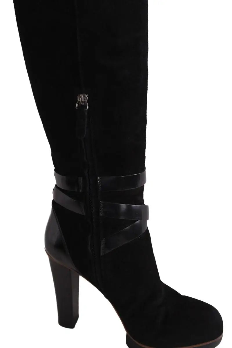 Boots Tod's Noir en Daim