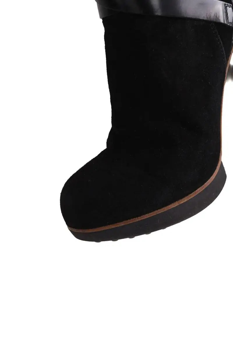 Boots Tod's Noir en Daim