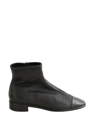 Boots Tory Burch Noir en Cuir, taille 37 - Seconde Main